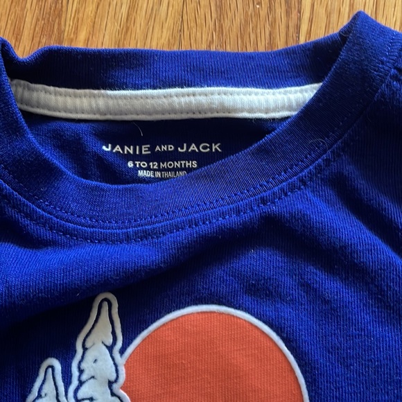 Janie & and Jack 6-12 months ski lodge shirt - Picture 2 of 4